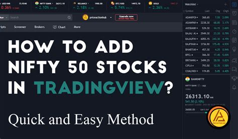 tradingview nifty 50 stocks
